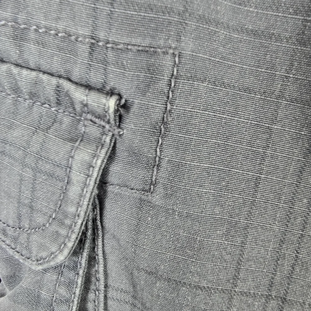 The North Face Men's Gray Plaid Cargo Shorts Size 38 Casual Hiking